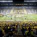 Michigan Stadium during the student watch party on Saturday. The event was open to all students and involved pre game activities and fun. Daniel Brenner I AnnArbor.com